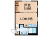 レオーネ早稲田 1LDKの間取り