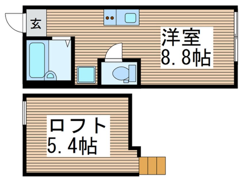 間取図 グランデ清瀬
