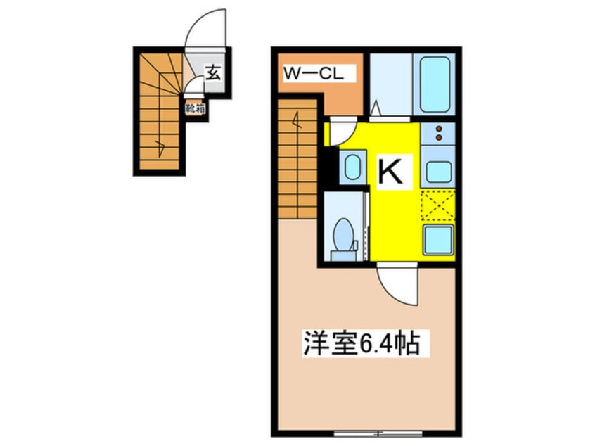 間取図 ミハス千川Ⅱ