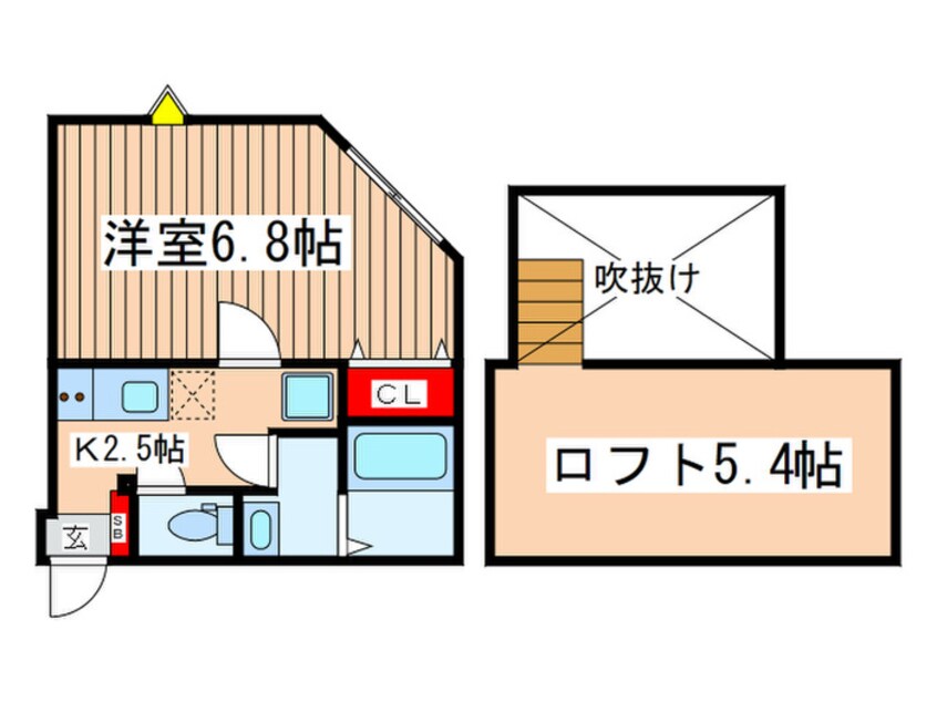 間取図 グランクオール成増