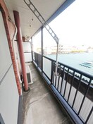 ベランダ・バルコニー グリーンセピア