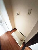 洗濯機置場 グリーンセピア