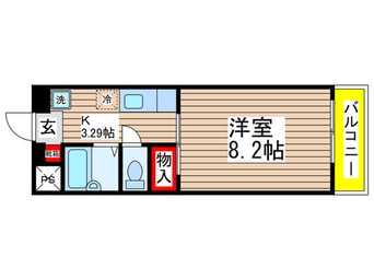 間取図 ラ・ピエ南花園