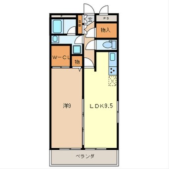 間取図 ヴィラ・ボンセジュール若葉