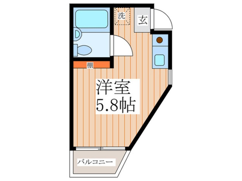 間取図 オ－ク花小金井