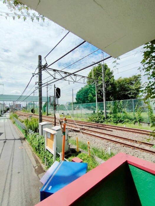 室内からの展望 オ－ク花小金井