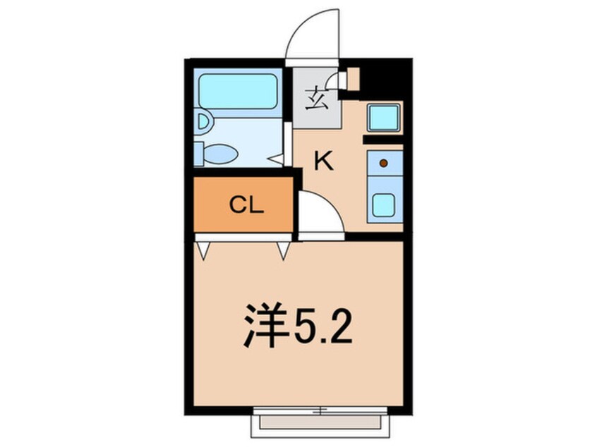 間取図 エスペランサ北大塚