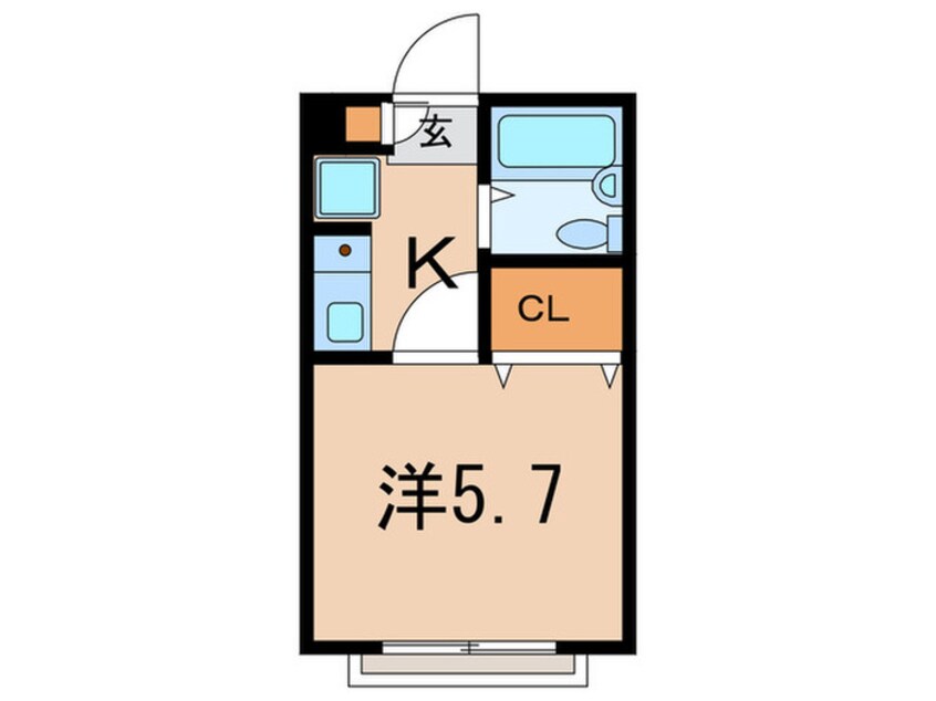 間取図 エスペランサ北大塚