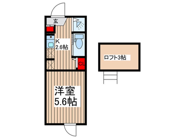間取り図 シェル・クレール