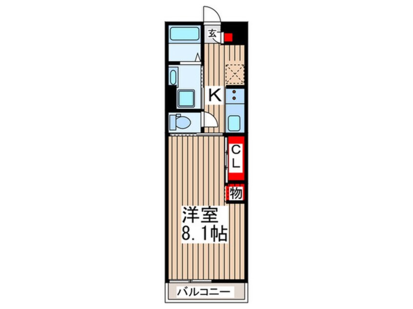 間取図 Ｒｕｓｃｅｌｌｉａ市川