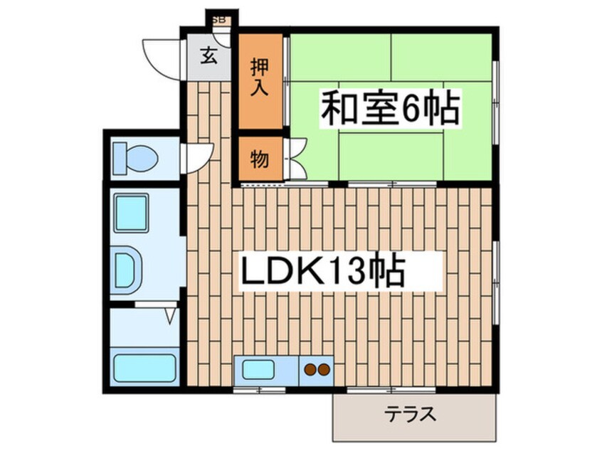 間取図 メゾン・ド・久が原