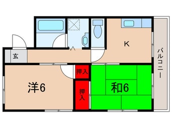 間取図 グリーンハイツ