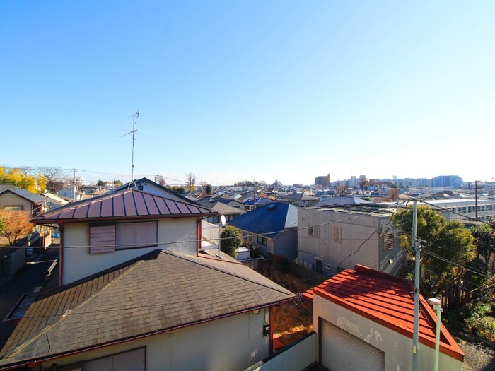 室内からの展望 グリーンハイツ