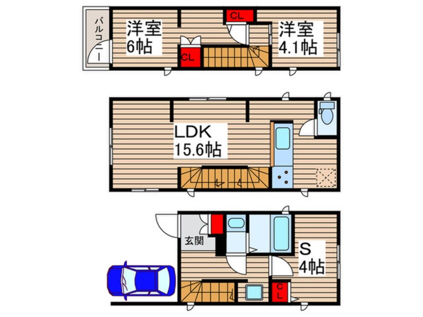 間取図 Kolet市川♯19