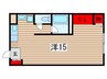 第２大協ビル 1Rの間取り