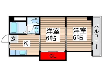 間取図 荒川グリーンマンション