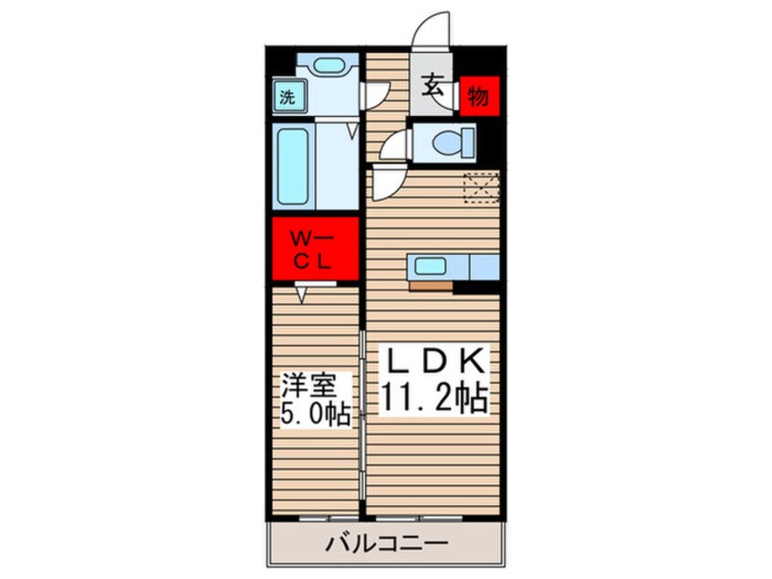 間取図 レガロ新宿