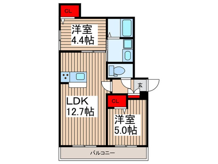 間取り図 仮)川口市戸塚2丁目　新築PJ