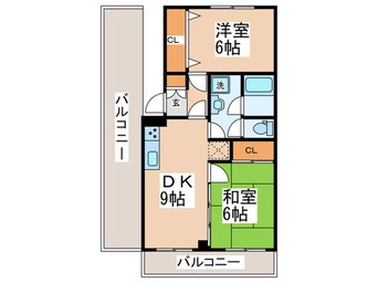 間取図 グリーンヒル藤が丘Ｃ棟