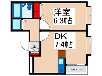 間取図 ロ－ズマンションＡ１