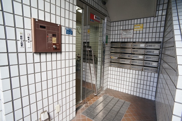 エントランス部分 ホワイトパレス板橋