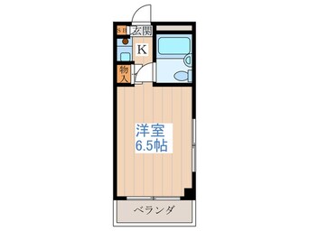 間取図 パ-クアベニュ-富岡