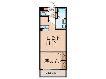 間取図 シャレ－自由が丘カワベ第１６