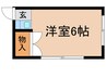 北野方荘　Ａ棟 1Rの間取り