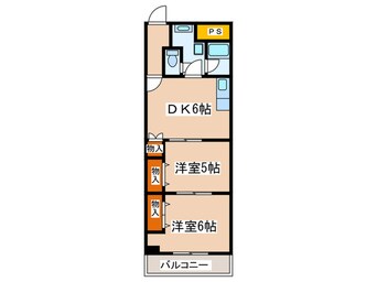 間取図 メゾンサンサーラ