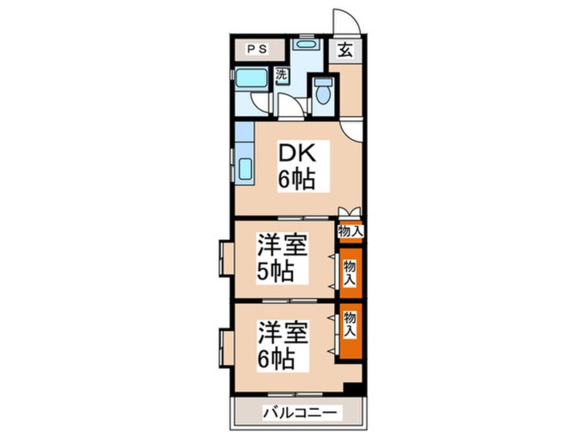 間取図 メゾンサンサーラ