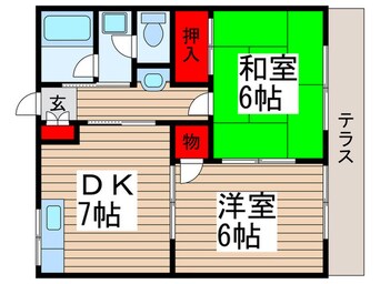 間取図 サンハイツ