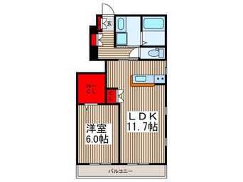 間取図 メゾン千奈利Ⅱ