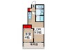 ｉｌｅ　ｖｉｌｌａｇｅ 1LDKの間取り