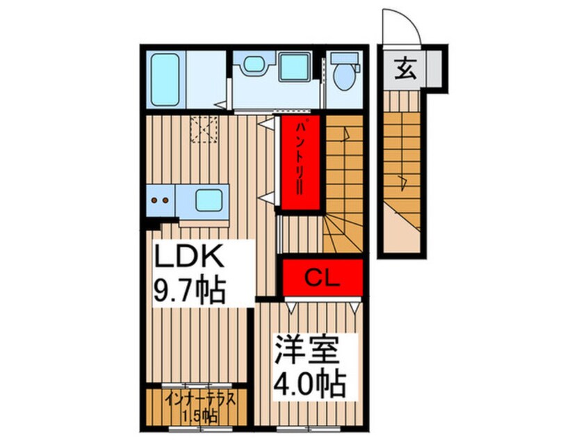 間取図 ｉｌｅ　ｖｉｌｌａｇｅ