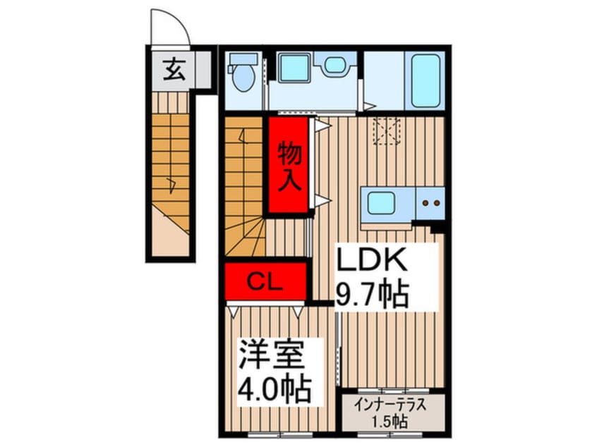 間取図 ｉｌｅ　ｖｉｌｌａｇｅ