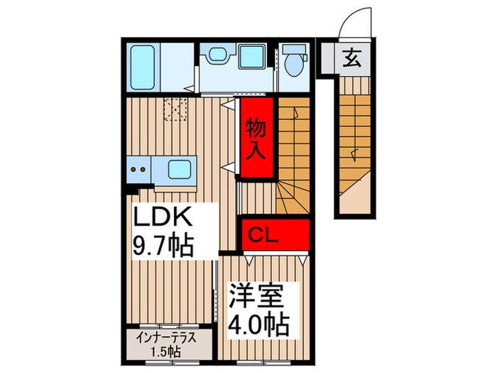 間取り図 ｉｌｅ　ｖｉｌｌａｇｅ