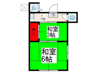 間取図 津端荘