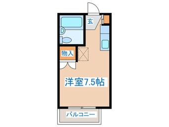 間取図 パレスマーシー(2F)