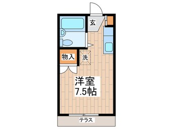 間取図 パレスマーシー(2F)