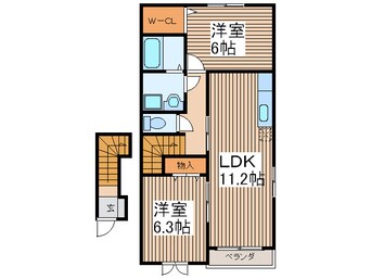 間取図 パイン　ストリームA