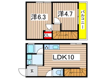 間取図 Ｌｉｋｅ誉田