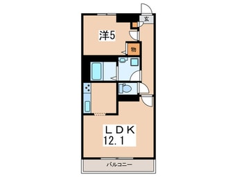 間取図 シャルマン参番館