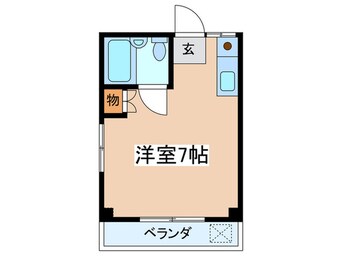 間取図 ウエスト吉祥寺