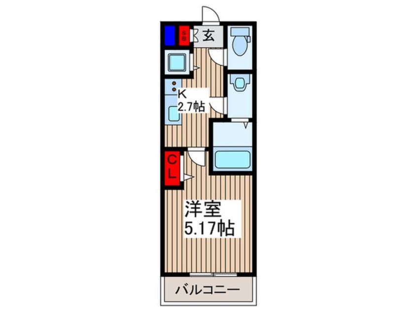 間取図 ラフレ西浦和