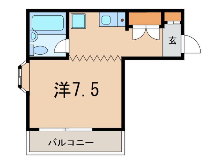 間取図 パールハイツ田園調布