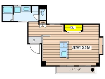 間取図 エレガンス石神井