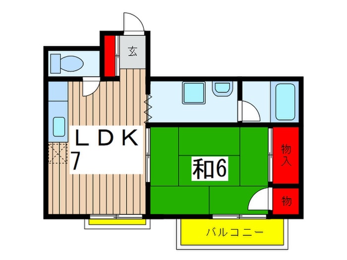 間取り図 第17CIマンション