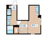 ＤＵＯ　ＭＡＩＳＯＮ幡ケ谷 1SRの間取り