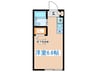 ＤＵＯ　ＭＡＩＳＯＮ幡ケ谷 1Rの間取り