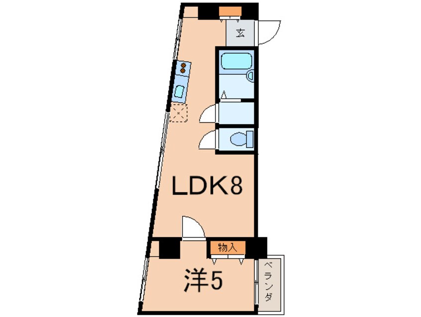 間取図 ハイツ青木